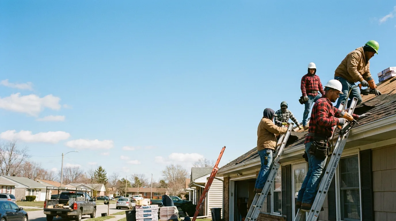 Roofing in Matthews, IN near me